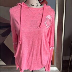 Victoria’s Secret Pink Las Vegas RARE oversized lightweight hoodie small